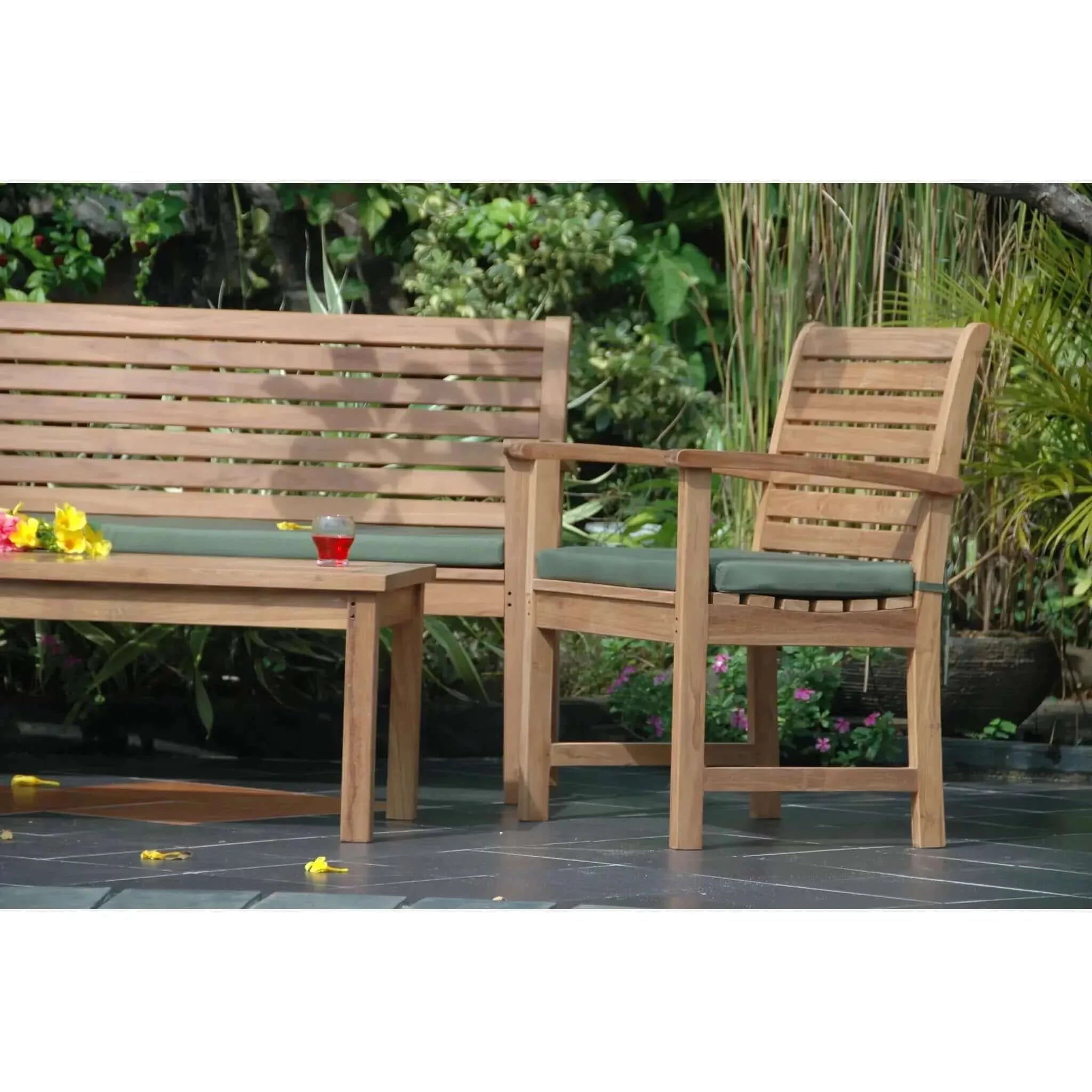 Anderson Teak Victoria Montage 4-Pieces Conversation SET-230