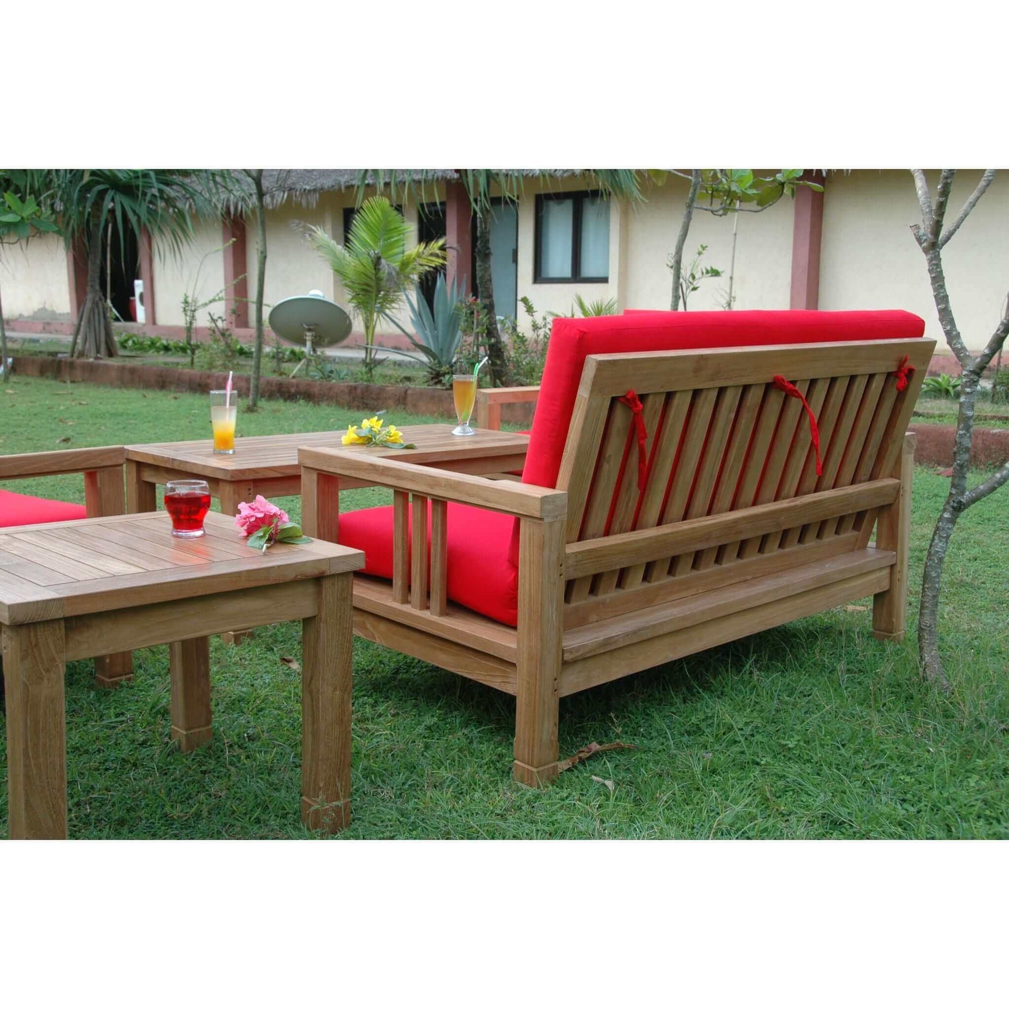 Anderson Teak SouthBay Deep Seating 5-Pieces Conversation SET-251