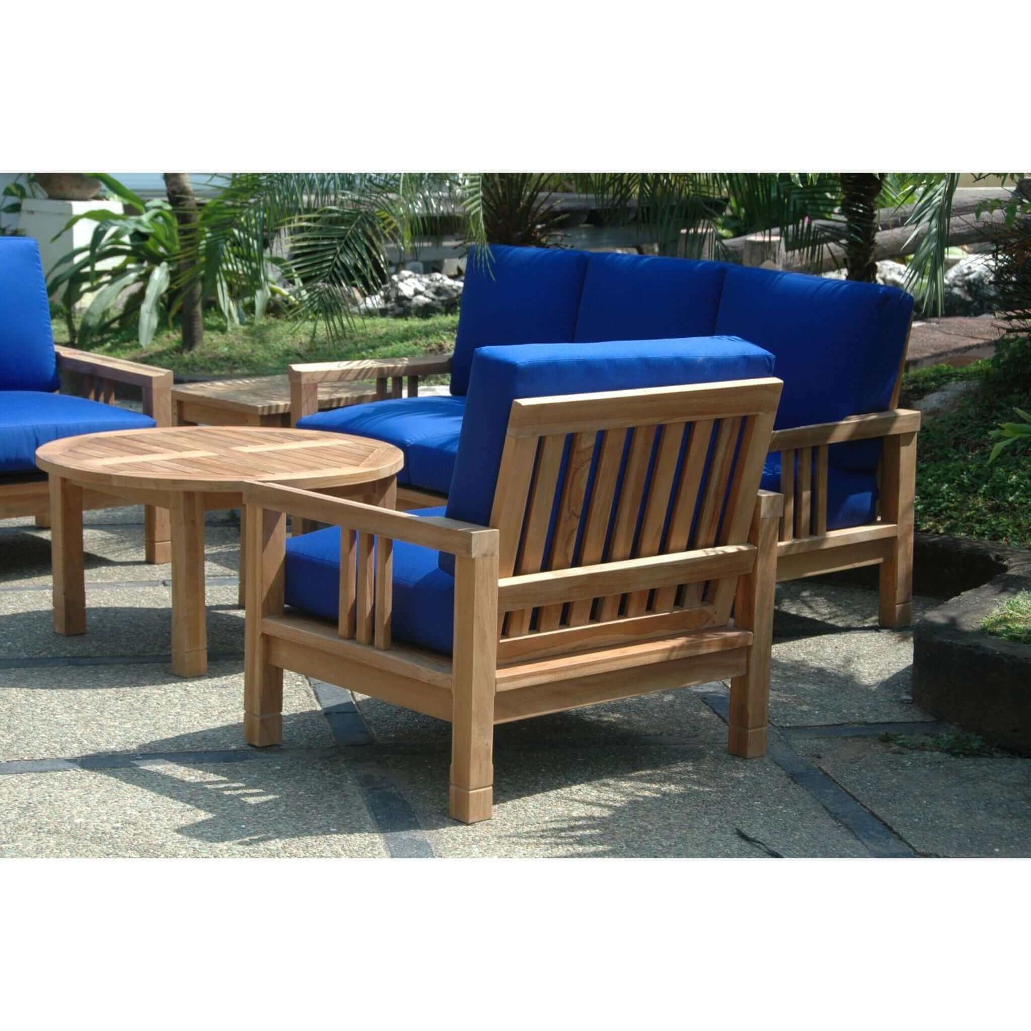 Anderson Teak SouthBay Deep Seating 5-Pieces Conversation SET-251