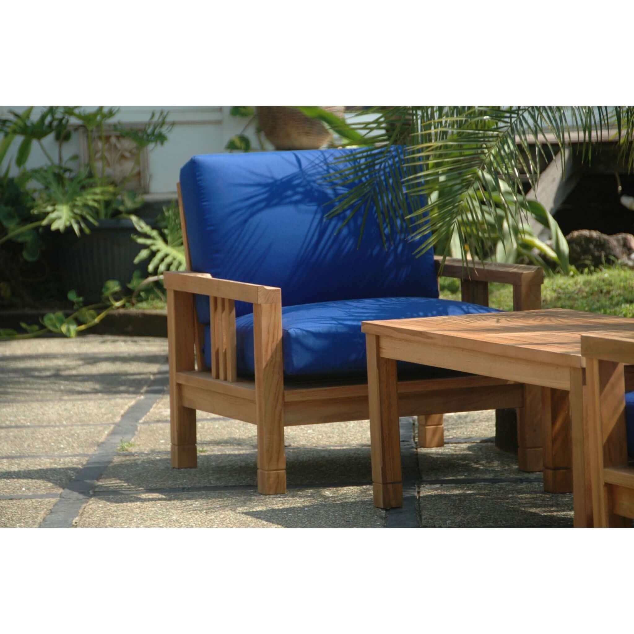 Anderson Teak SouthBay Deep Seating 3-Pieces Conversation SET-256