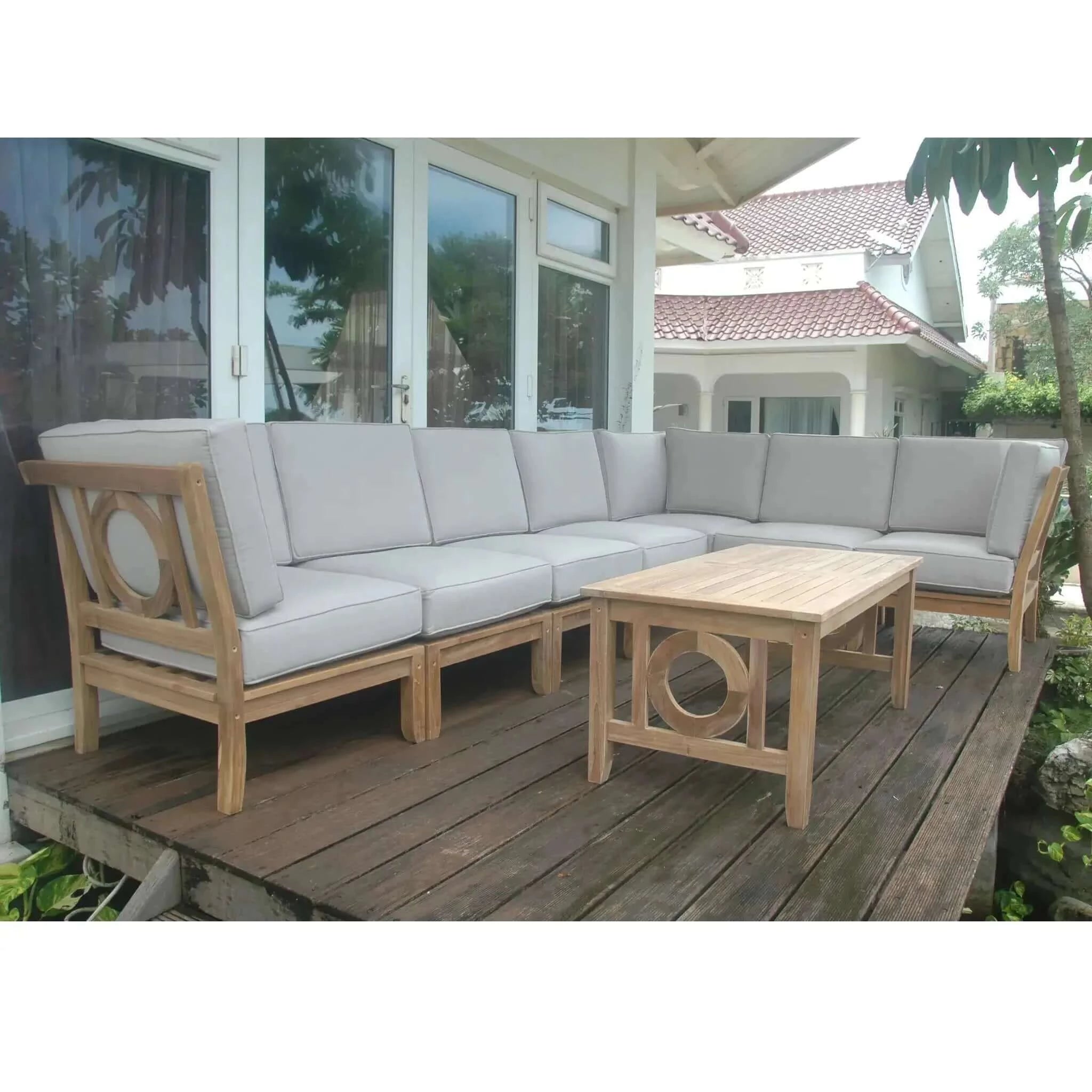 Anderson Teak Natsepa 8-Pieces Modular Set-136