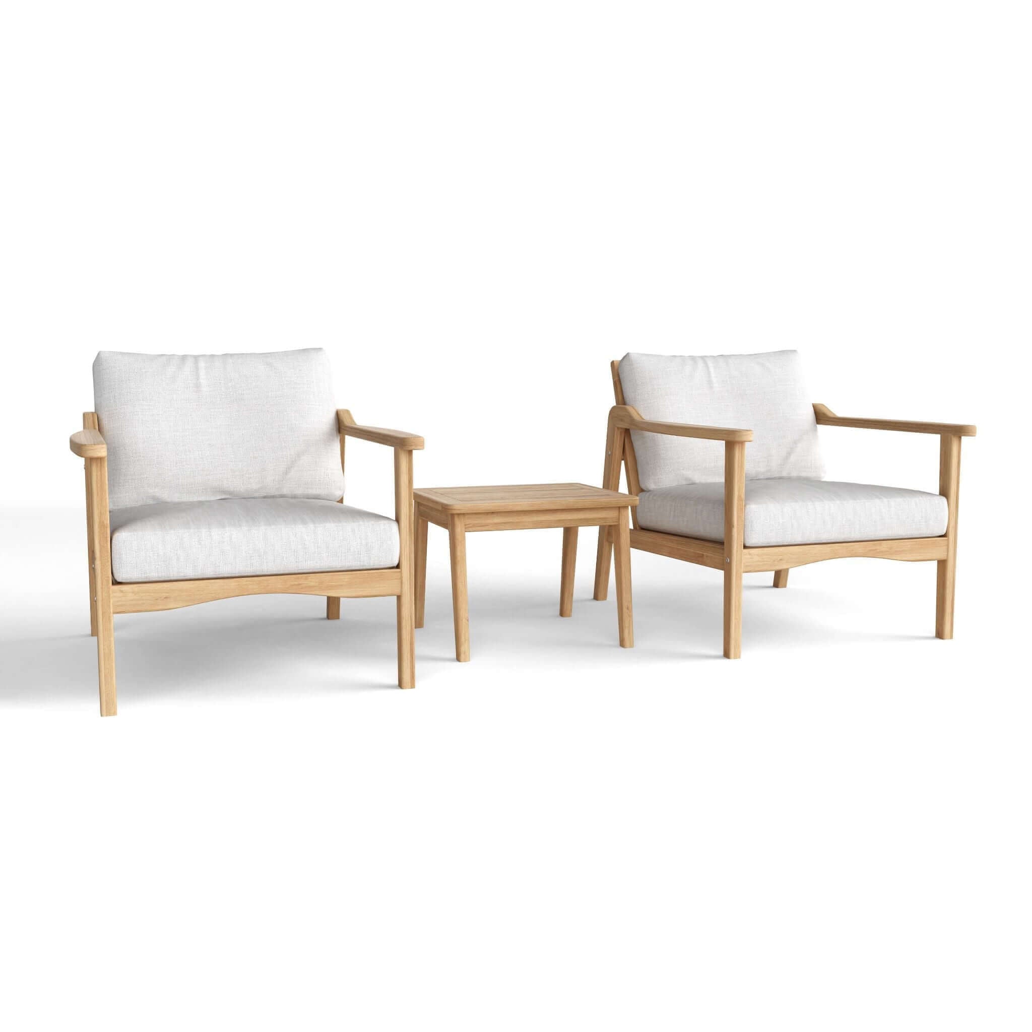 Anderson Teak Amalfi Relax 3-Piece Deep Seating Collection Set-3025