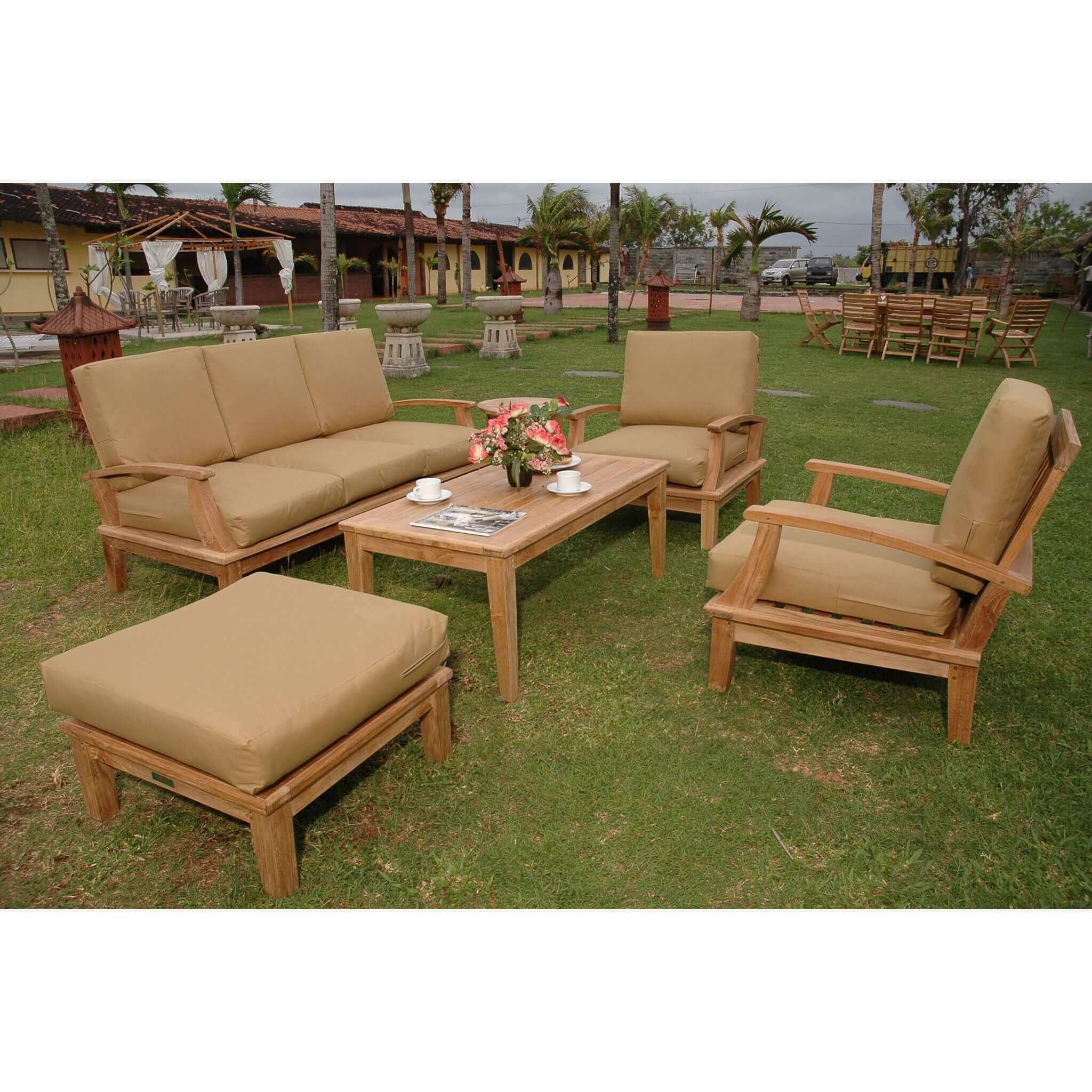 Anderson Teak Brianna 5-Pieces Deep Seating Sofa Set-41