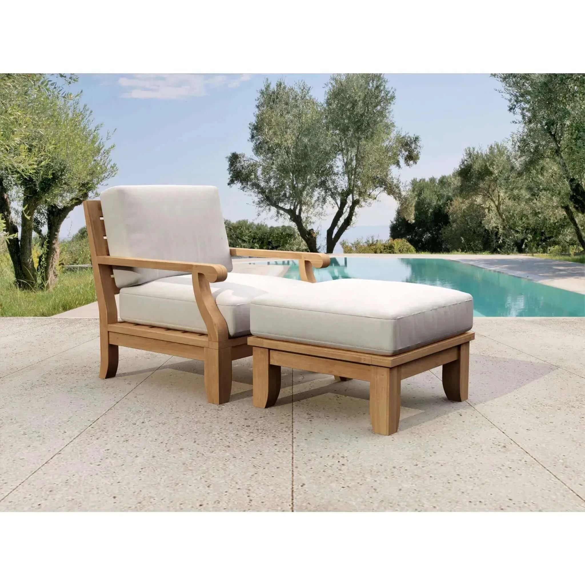 Anderson Teak Riviera Luxe 2-Pieces Modular Set-91