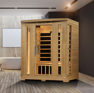 PRO 6 Melanie 3 Per Near Zero Emf Far Infrared Sauna