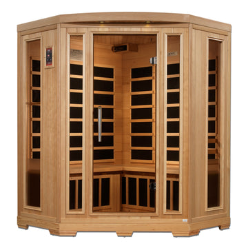 PRO 6 Rebecca 3 Per Corner Near Zero Emf Far Infrared Sauna