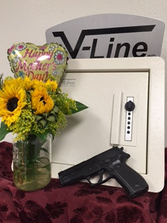 VLine Quick Vault-In Wall Handgun Safe