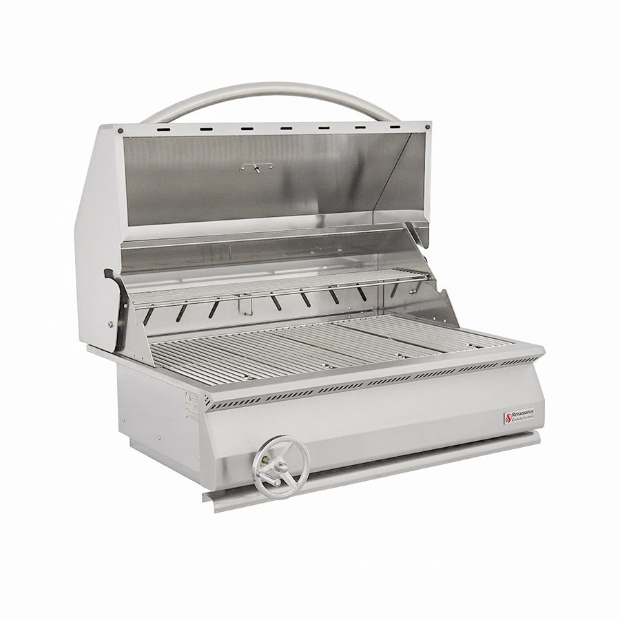 Renaissance 32" Premier Built-In Charcoal Grill - RJCC32A