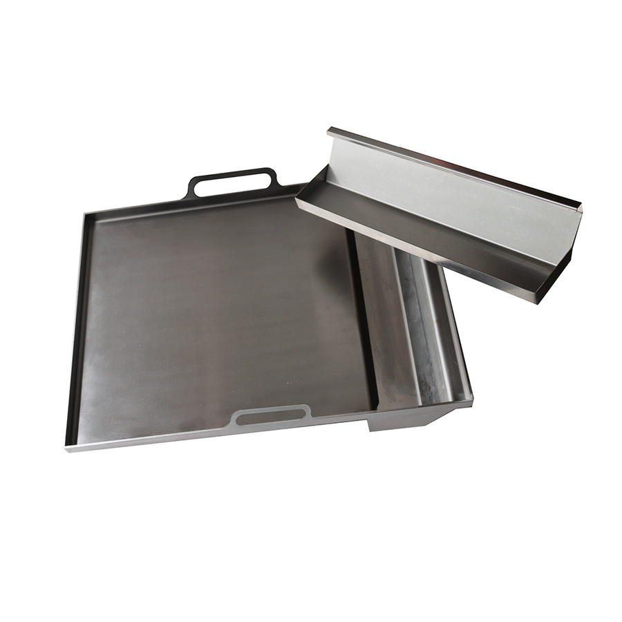 Renaissance Dual Plate Stainless Steel Griddle - RSSG3