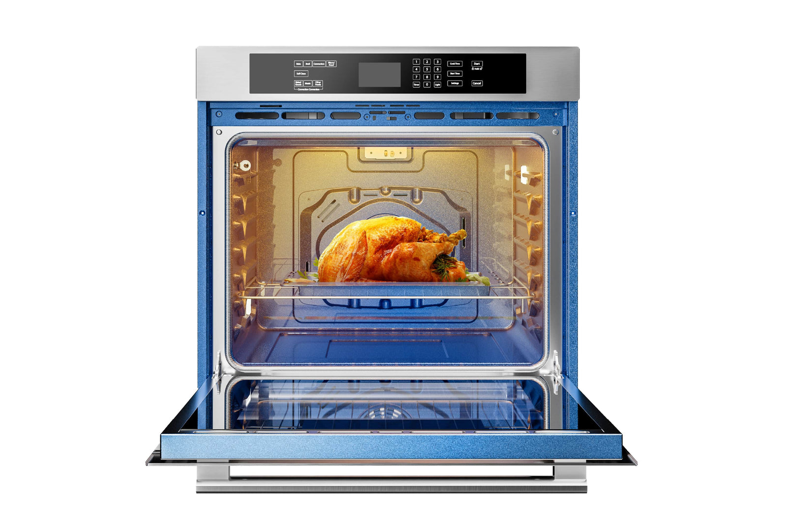 ROBAM 30-Inch Electric Oven in Stainless Steel with Tempered Glass (RQ331)