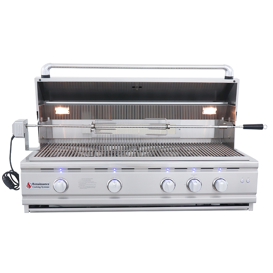 Renaissance 42" Cutlass Pro Built-In Grill w/ Window - RON42AW