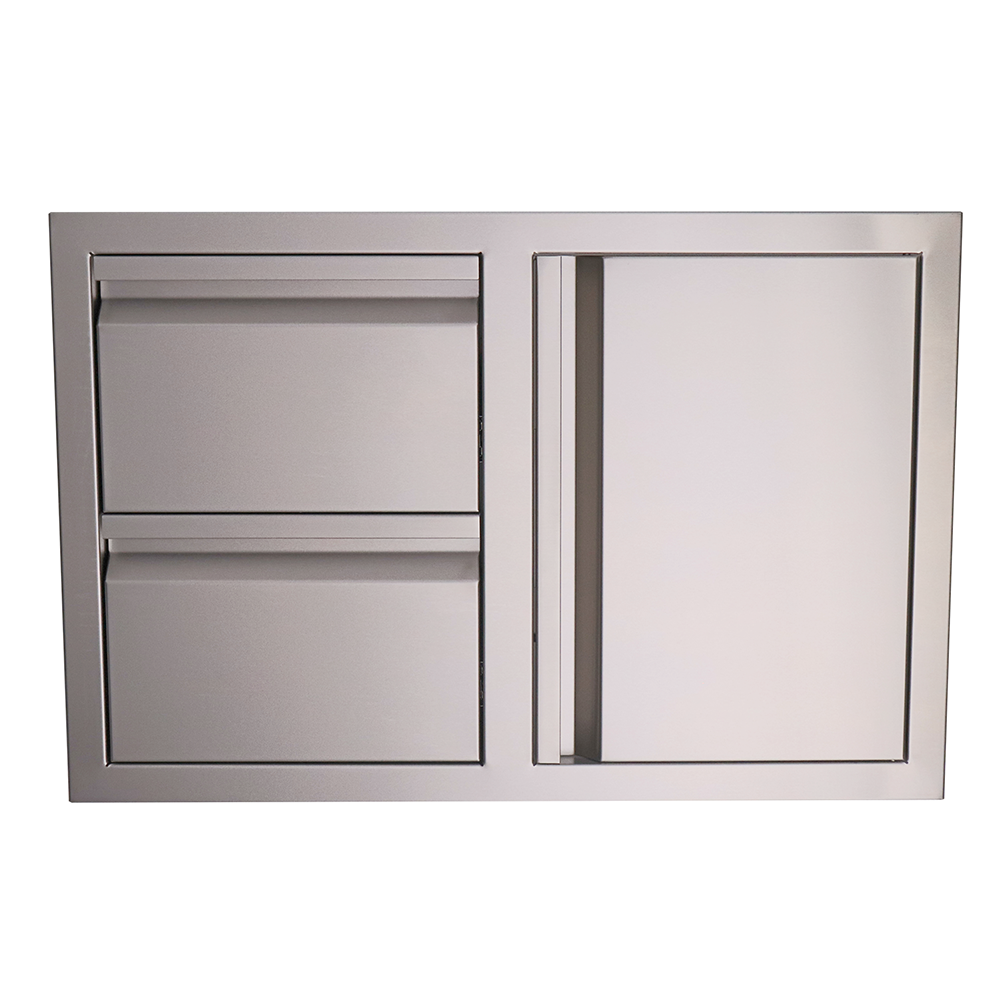 Renaissance Double Drawers with Single Door Combo - VDC1