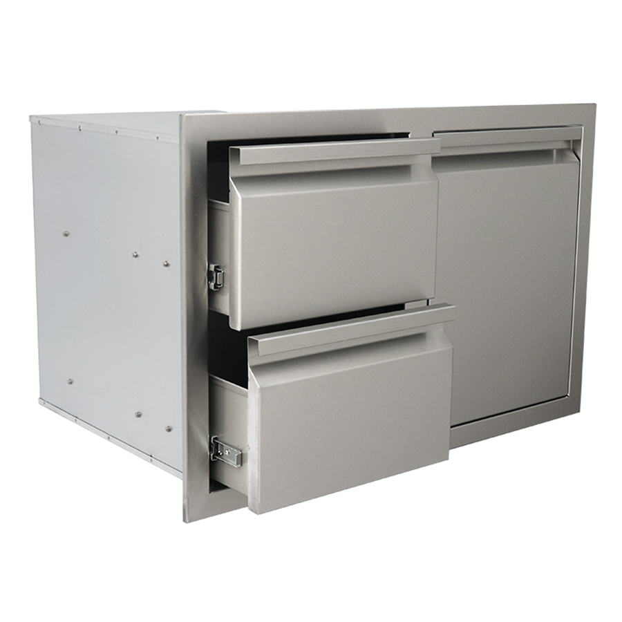 Renaissance Double Drawers with Propane Drawer - VDCL1