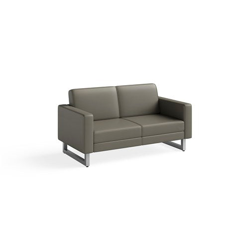 Safco Loveseat w/ Metal Legs  224739