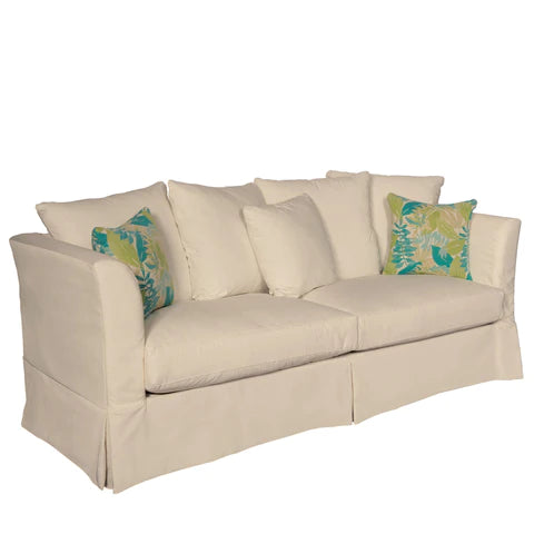 Padmas Plantation Sunset Beach Sofa in Canvas Flax SBC04-CNVFLX