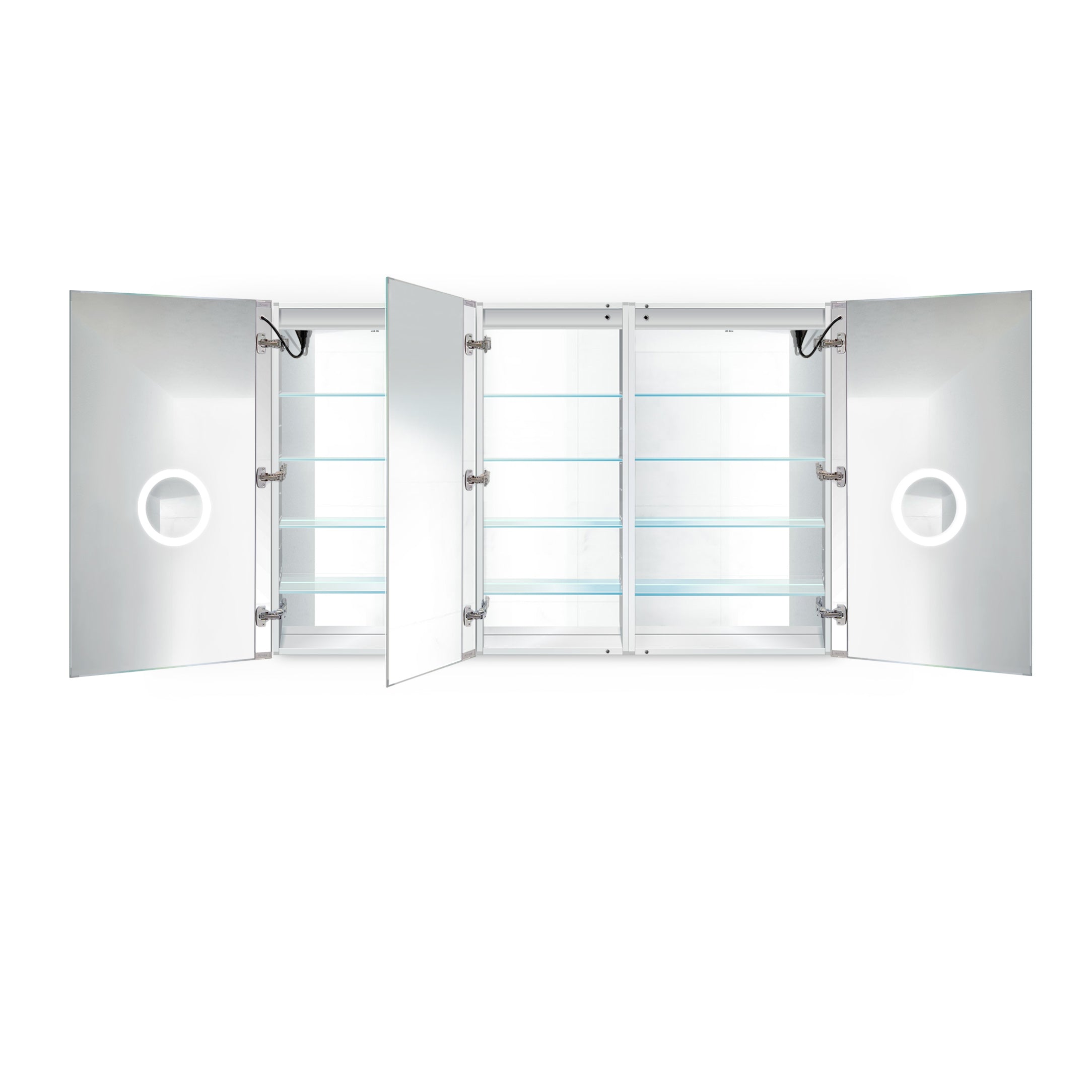 Krugg Svange 66″ X 42″ LED Medicine Cabinet w/Dimmer & Defogger 6642DLLR