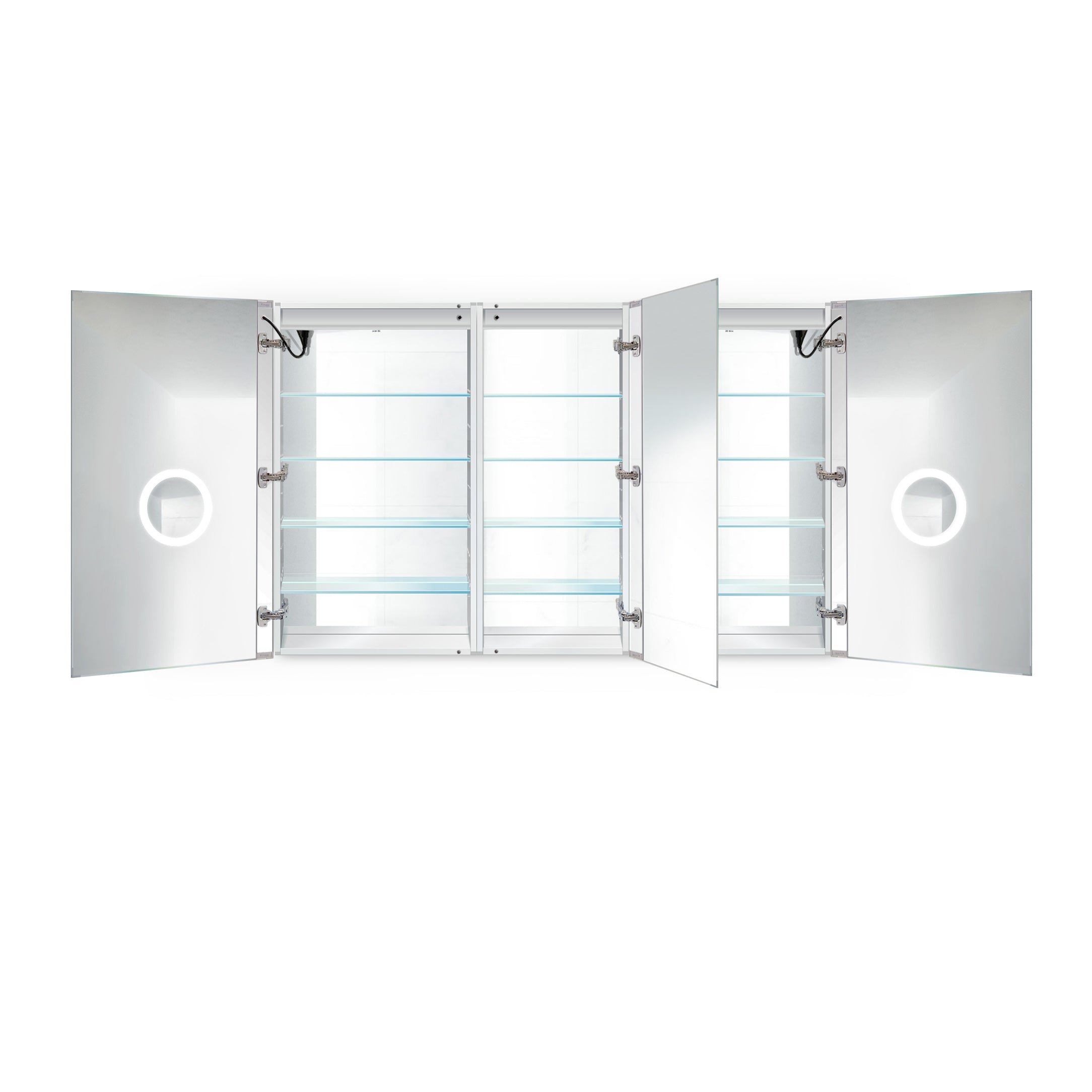 Krugg Svange 66″ X 42″ LED Medicine Cabinet w/Dimmer & Defogger 6642DLLR