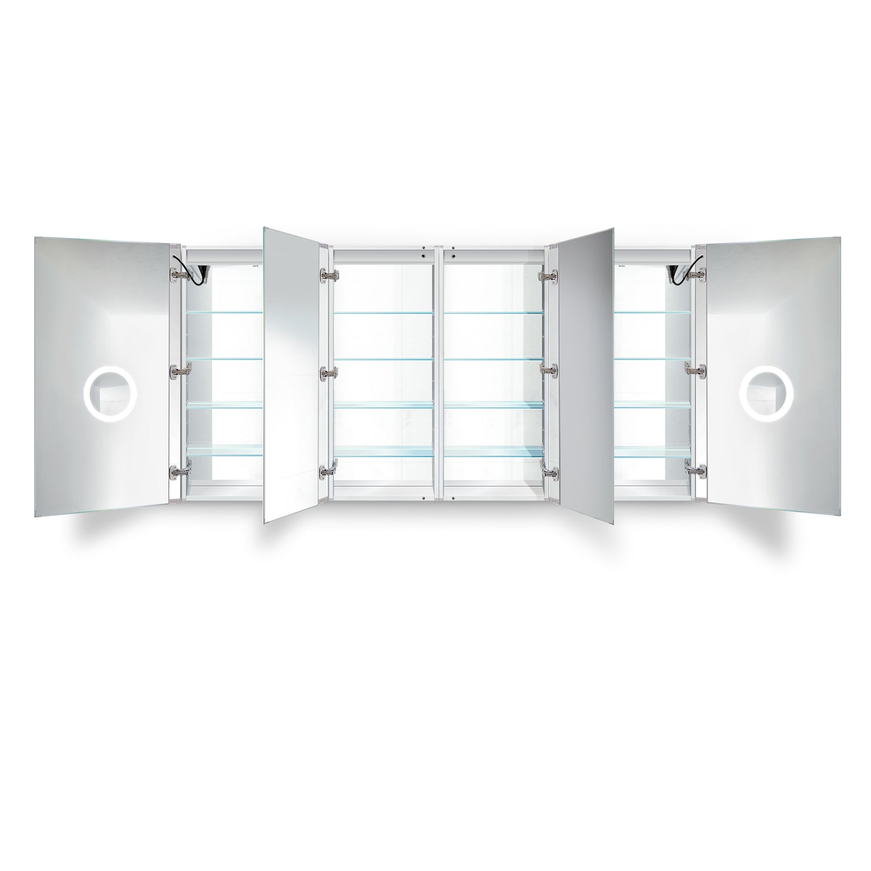 Krugg Svange 84″ X 42″ LED Medicine Cabinet w/Dimmer & Defogger 8442DLLRR