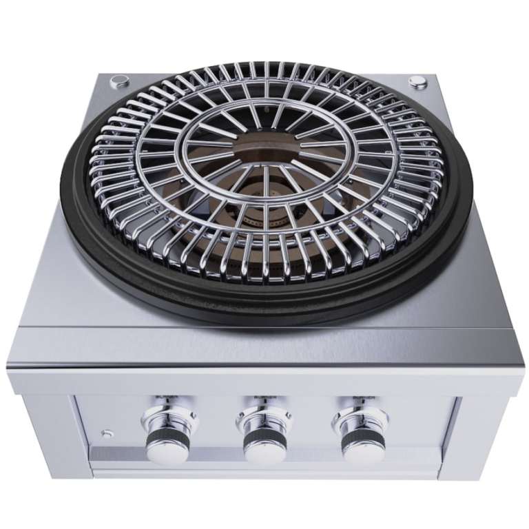 Sunstone 24” Power Cirque™ “Flat-Top Griller Package” – SUN24PCB-PB