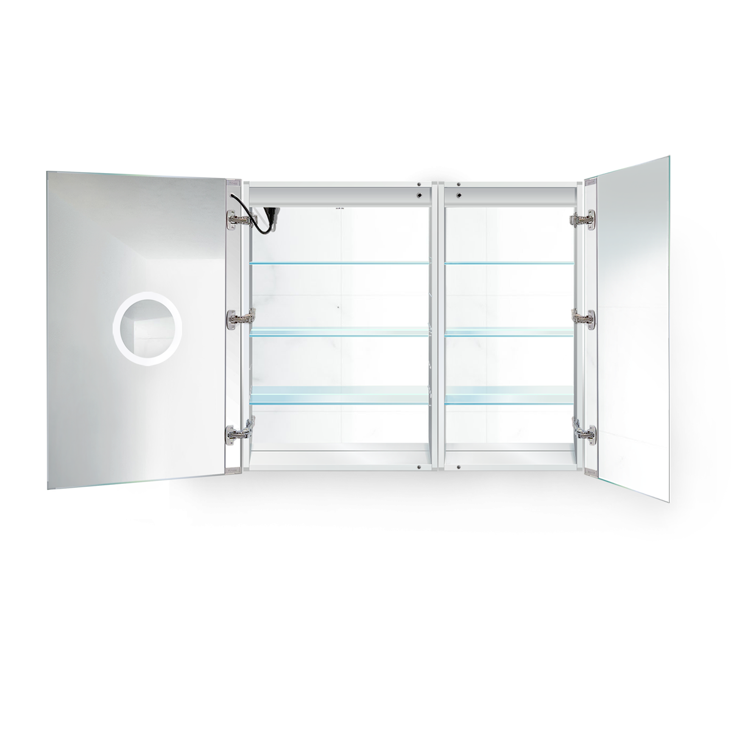 Krugg Svange 4236L 42″ X 36″ LED Bi-View Medicine Cabinet w/Dimmer & Defogger