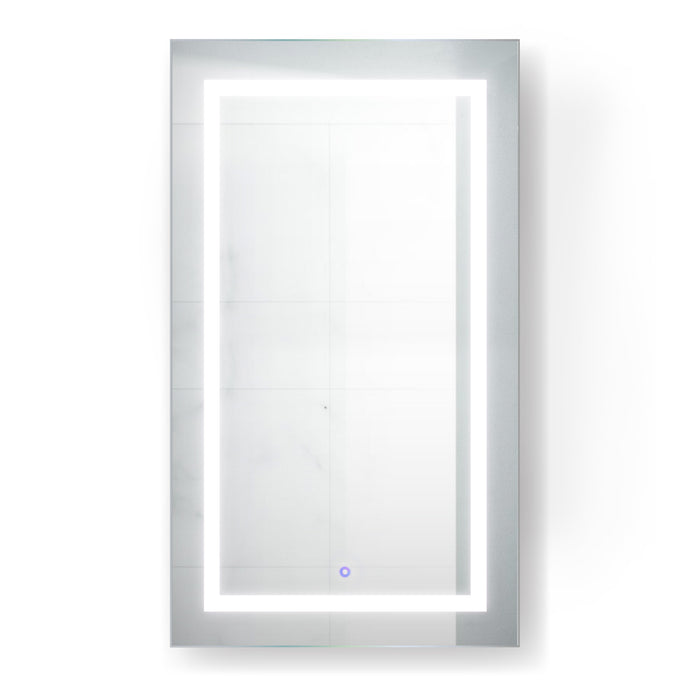 Krugg Svange 2442R 24″ X 42″ LED Medicine Cabinet w/Dimmer & Defogger