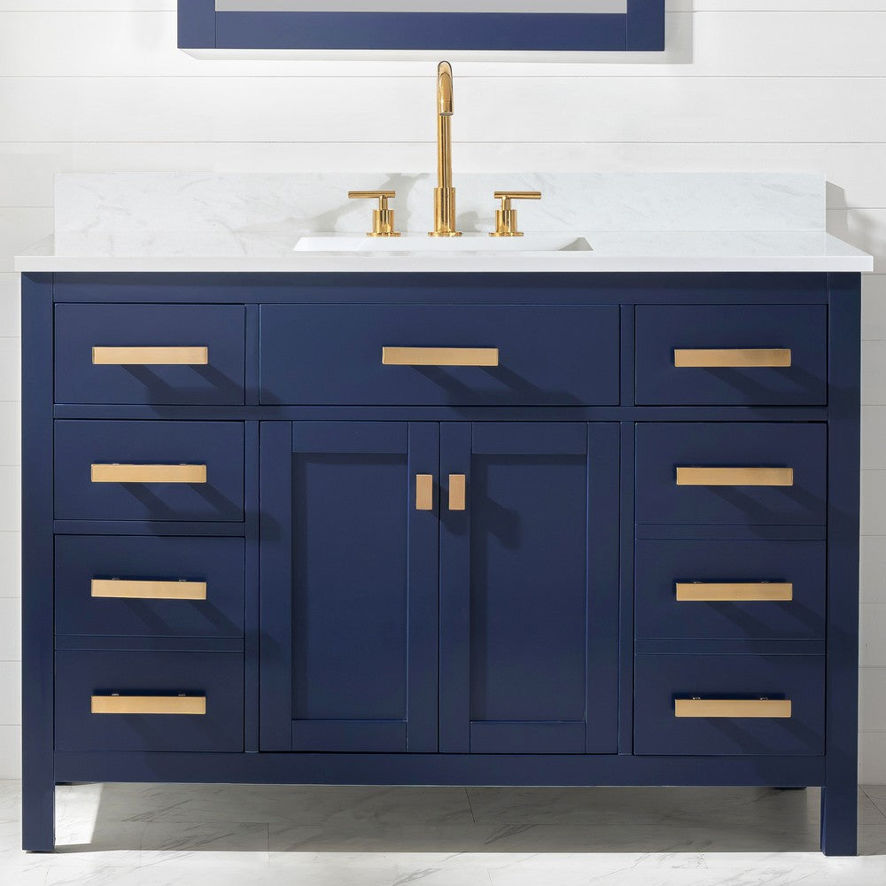 Design Element V01-48-BLU Valentino 48 Inch Single Vanity