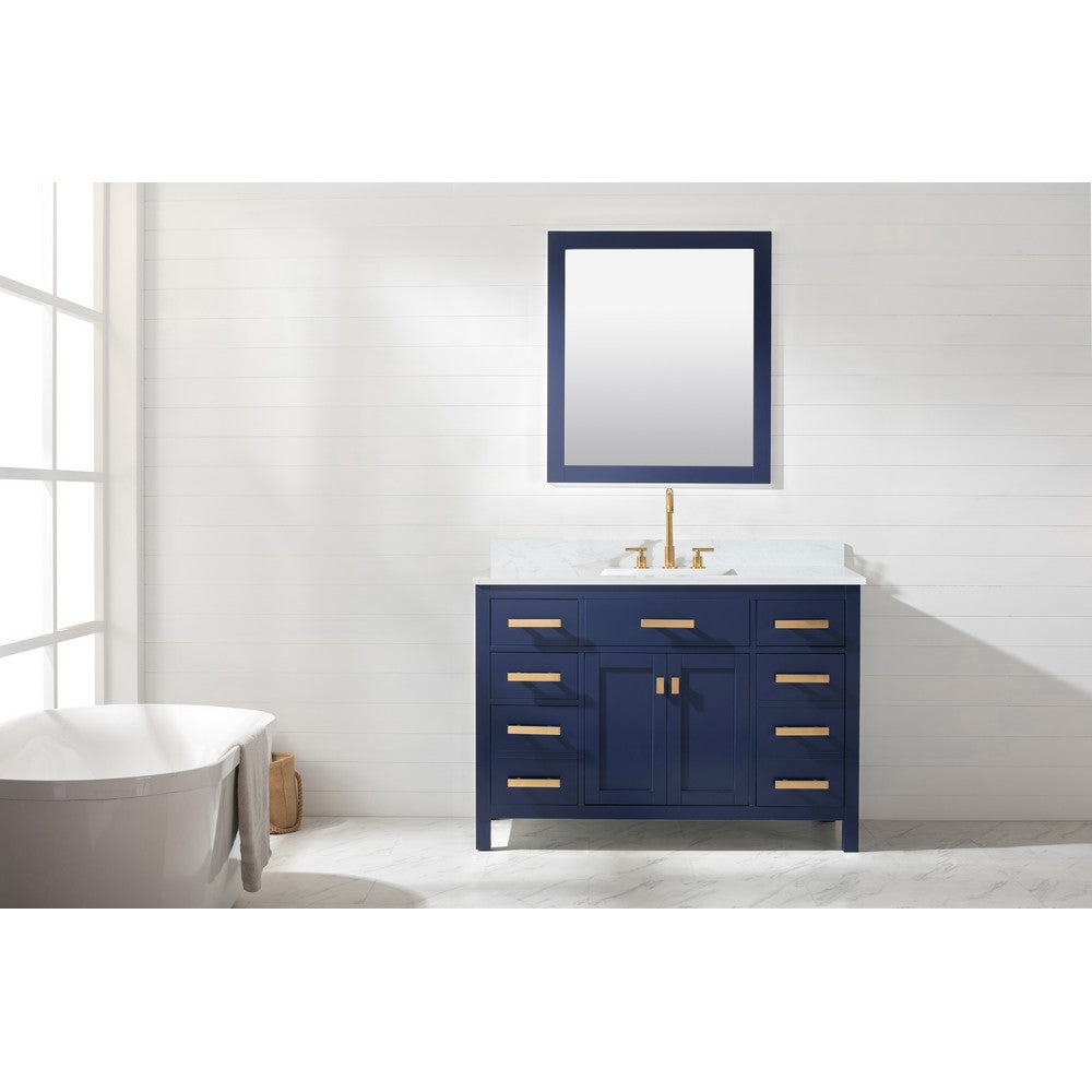 Design Element V01-48-BLU Valentino 48 Inch Single Vanity