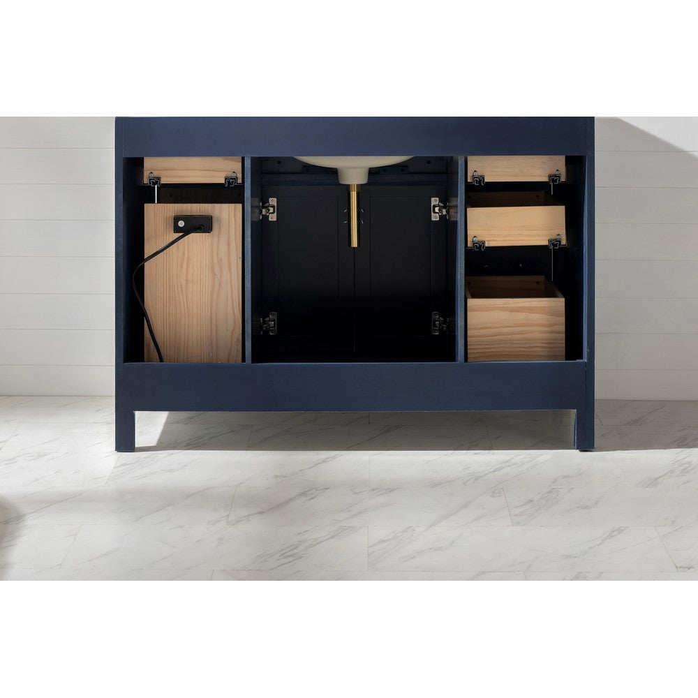 Design Element V01-48-BLU Valentino 48 Inch Single Vanity