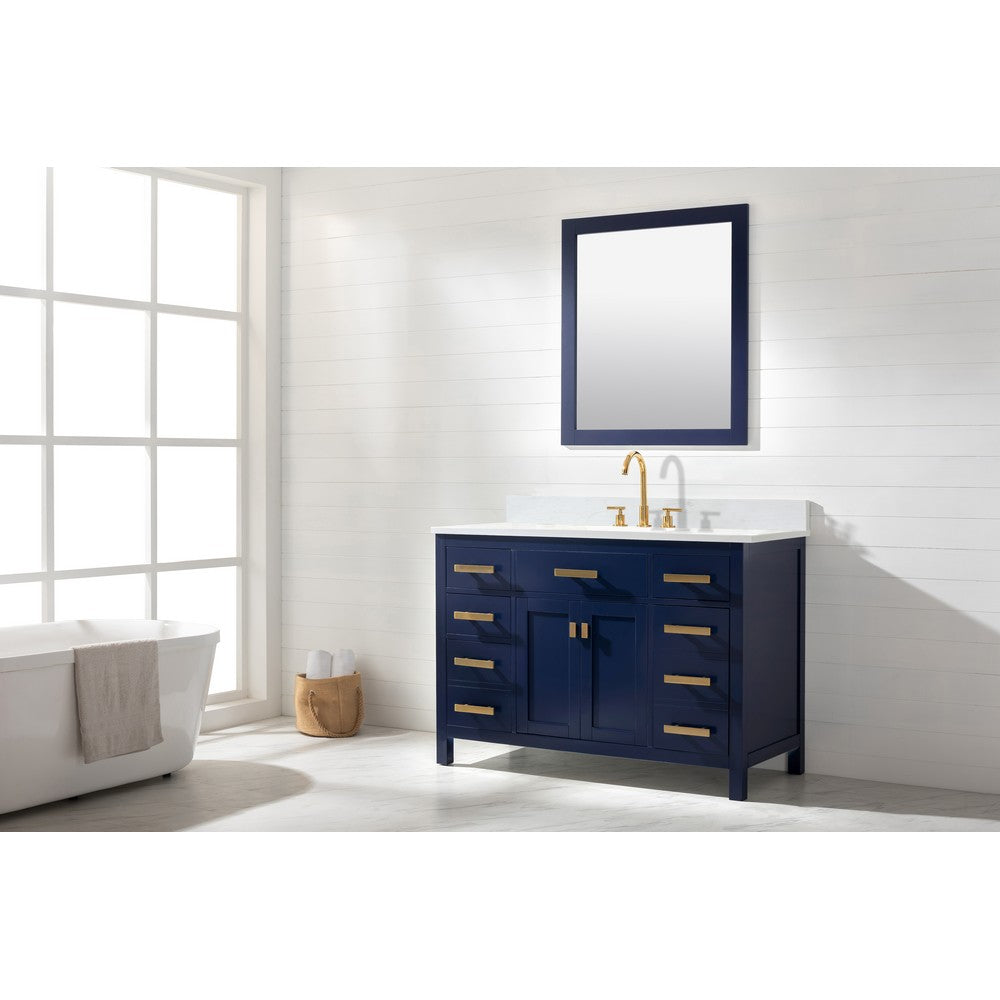 Design Element V01-48-BLU Valentino 48 Inch Single Vanity