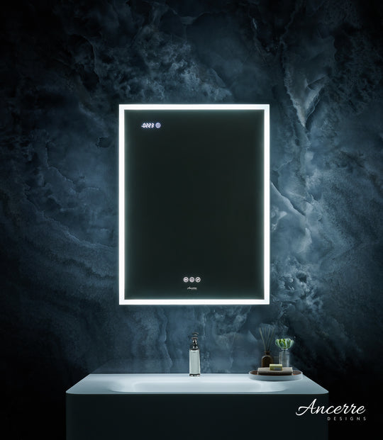 Ancerre Designs Pagani Led Mirror Cabinet With Defogger, Dimmer, Magnifier & Usb Outlet