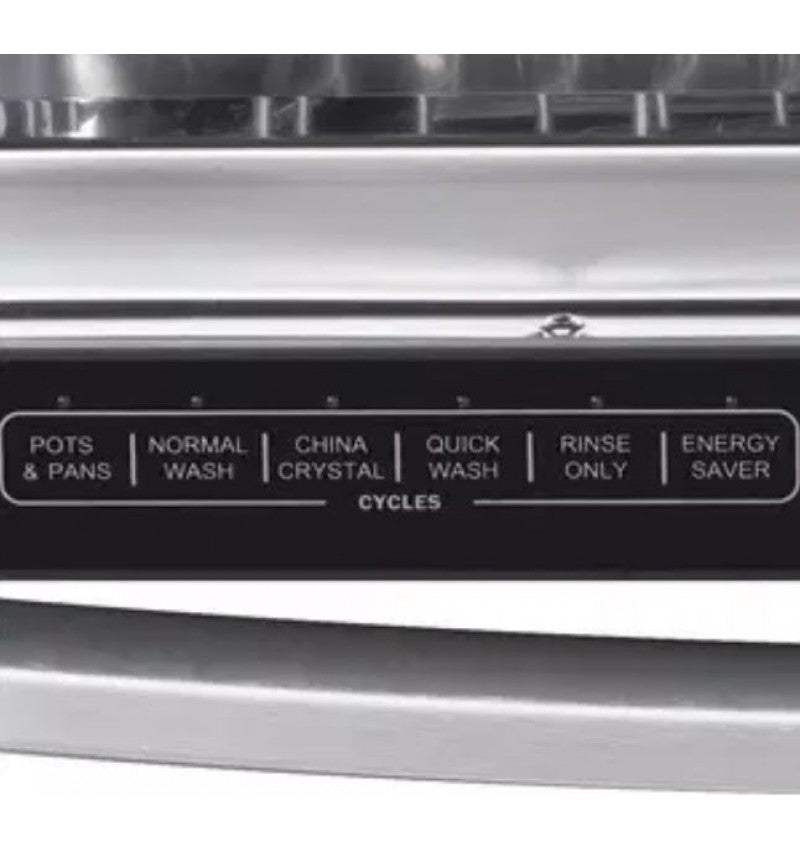 ROBAM 24-Inch Dishwasher with Adjustable Rack in Stainless Steel (W652S)