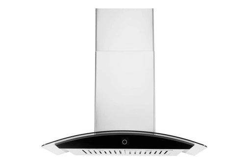 Hauslane Wall Mount Touch Control Range Hood with Tempered Glass in Stainless Steel (WM-639SS-36)