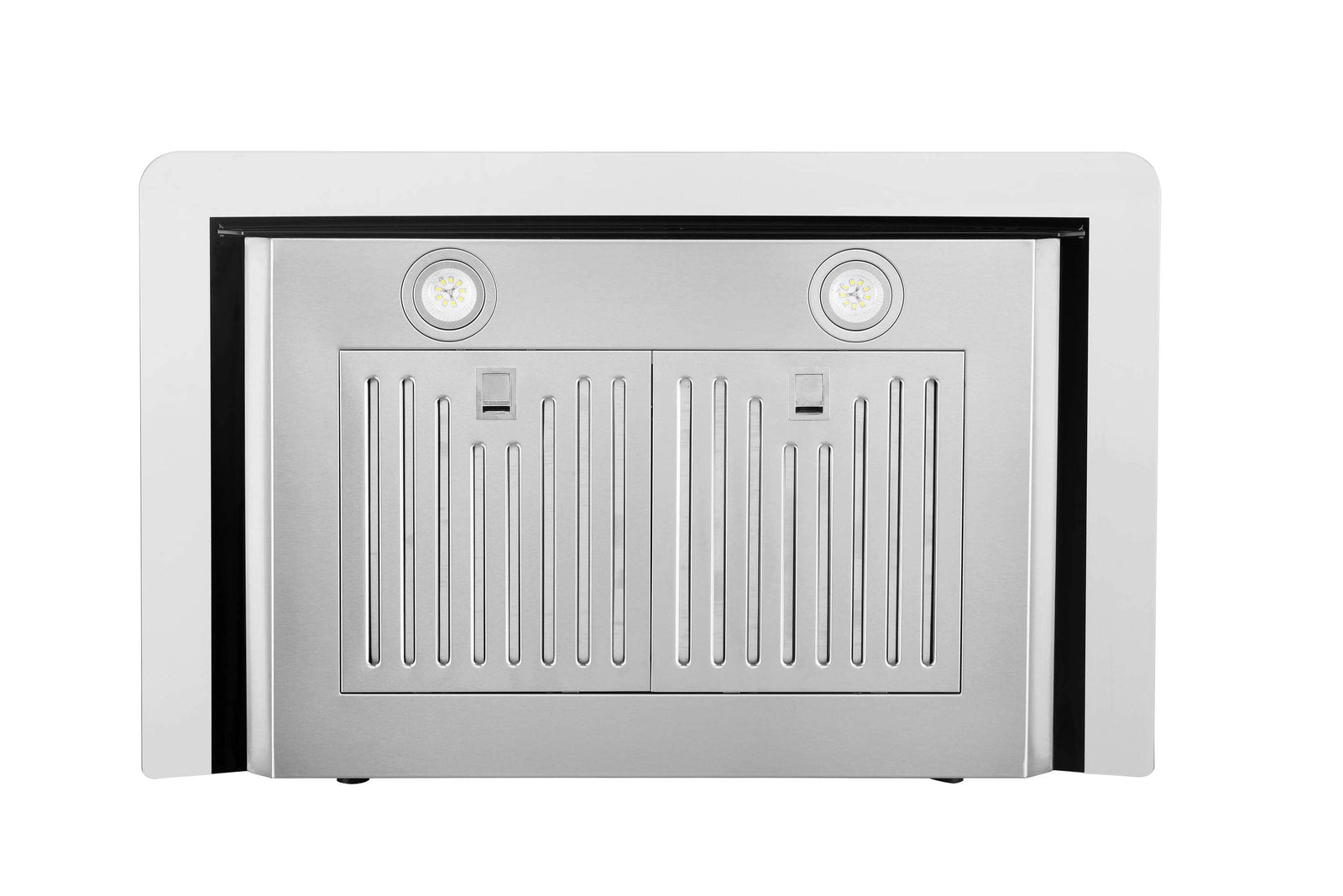 Hauslane Wall Mount Touch Control Range Hood with Tempered Glass in Stainless Steel (WM-639SS-36)