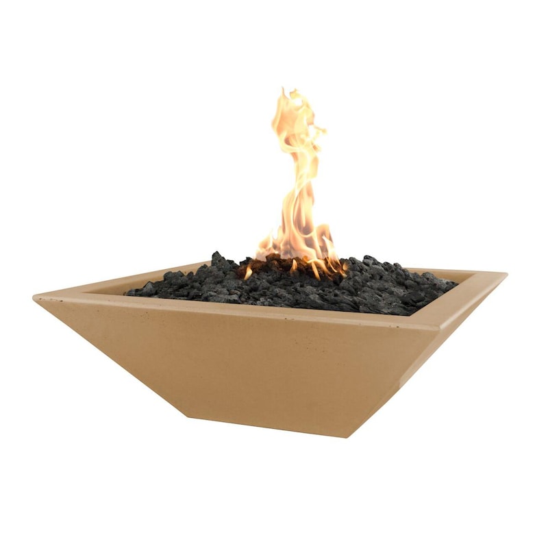 Top Fires by The Outdoor Plus Maya 24-Inch Propane Gas Fire Bowl - Match Light