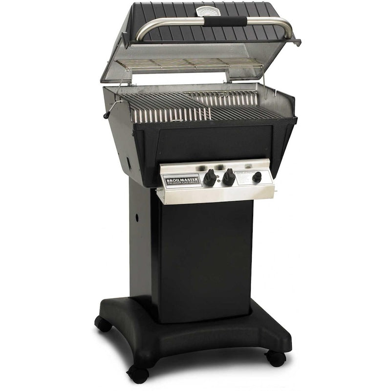 Broilmaster P4-XFN Premium Natural Gas Grill On Black Cart P4-XF PCB1