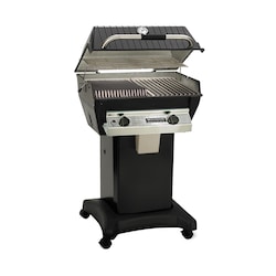 Broilmaster R3BN Infrared Combination Natural Gas Grill On Black Cart R3BN DCB-1