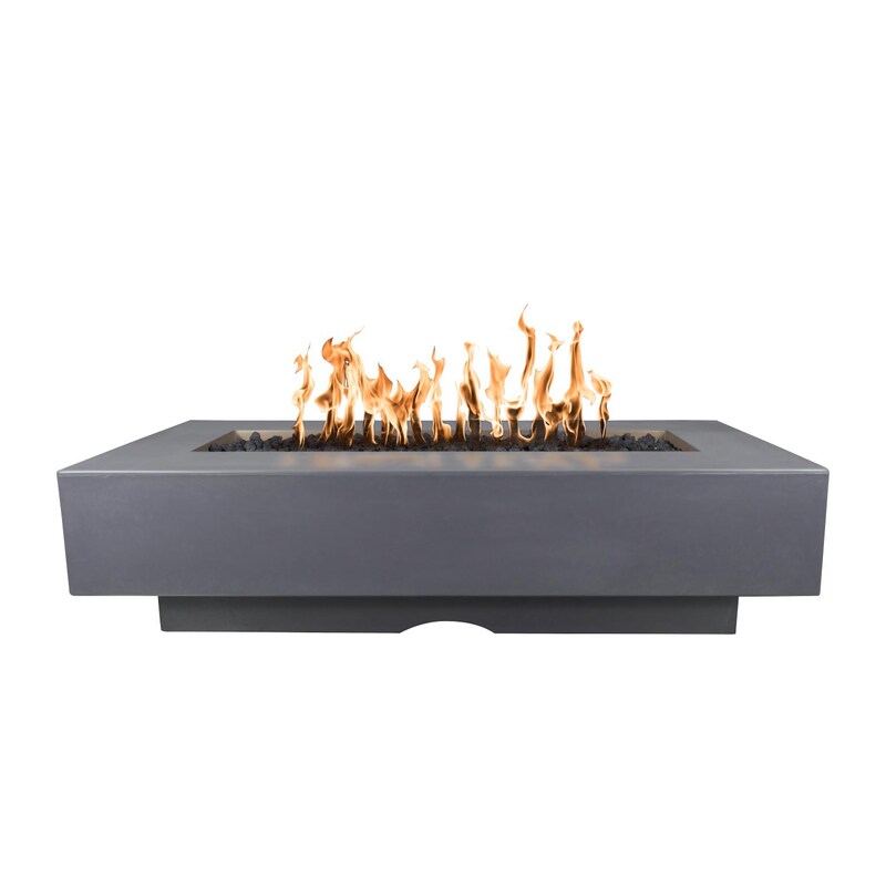 Top Fires by The Outdoor Plus Del Mar 48-Inch Natural Gas Fire Pit - Match Light