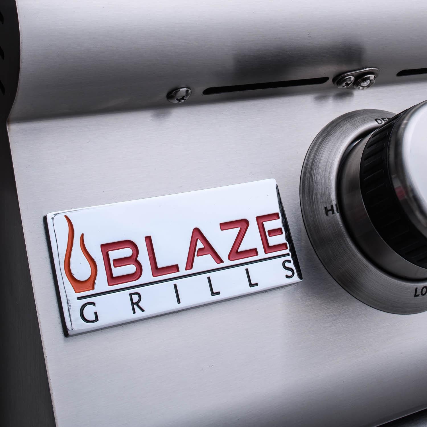 Blaze 6 ft Stainless Steel BBQ Island w/ Premium LTE 32 in. Propane Grill Blz-ss-island-4lte2-lp