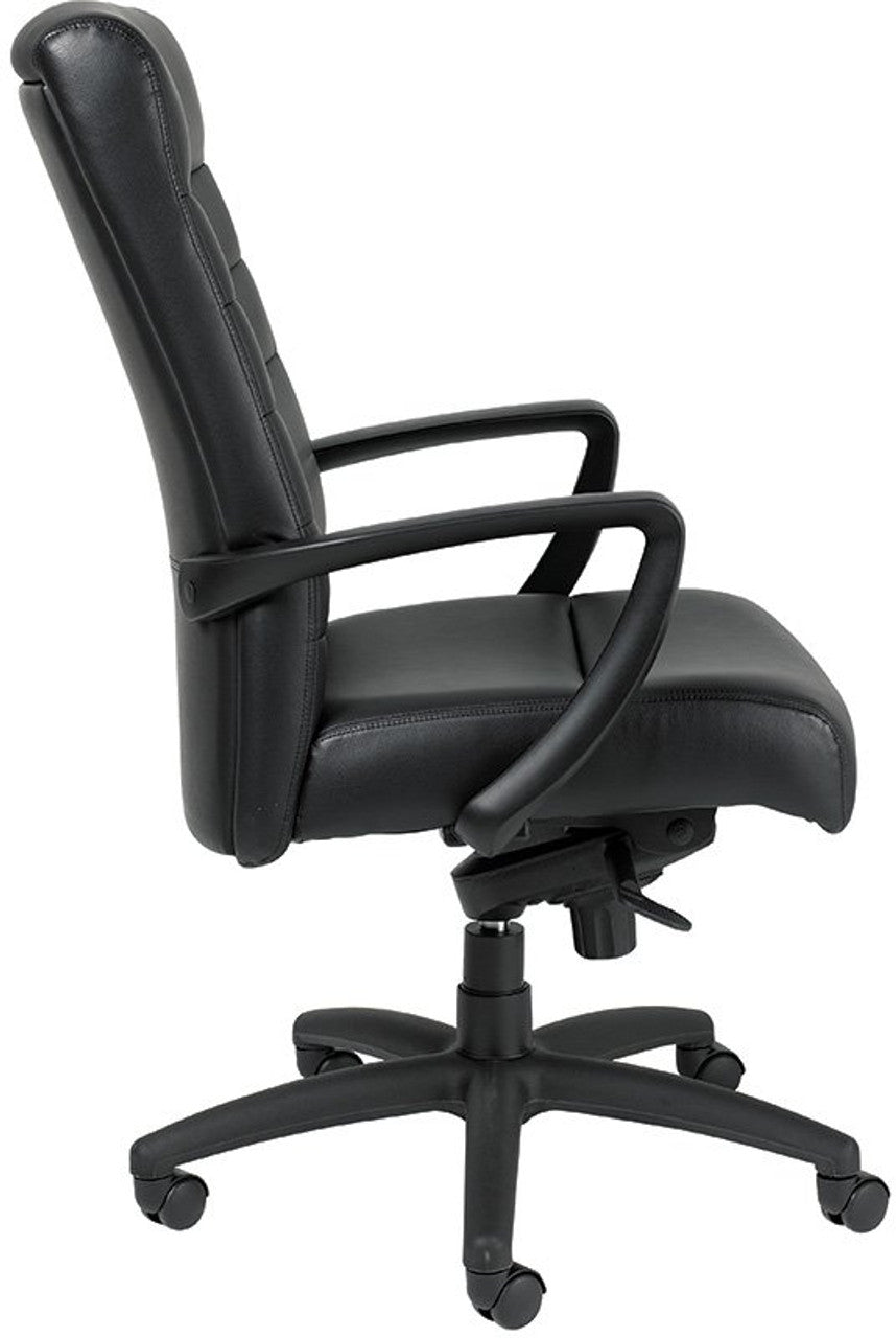 EuroTech Manchester High-Back Leather Executive Chair EUR-LE150-BRNL