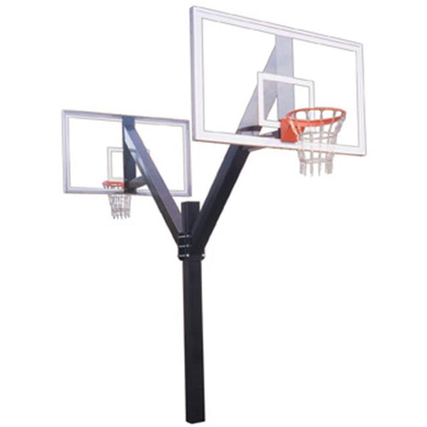 First Team Legend Supreme Fixed Height Basketball Goal Legend Supreme Dual