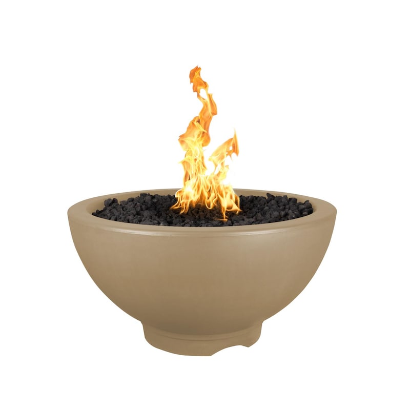 Top Fires by The Outdoor Plus Sonoma 38-Inch Propane Fire Pit - Match Light