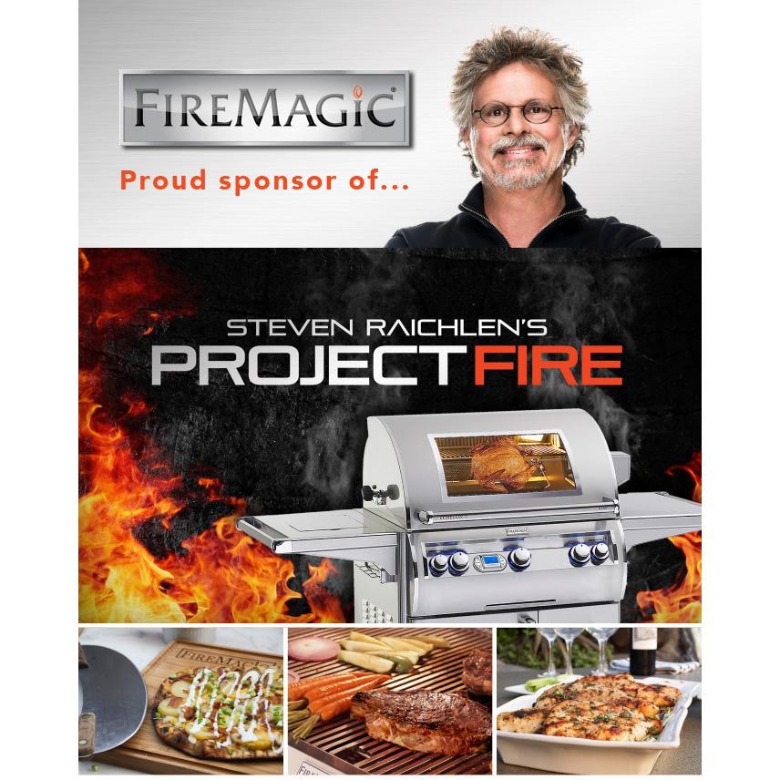 Fire Magic Legacy Deluxe Built-In Gas Countertop Grill - 3C-S1S1N-A