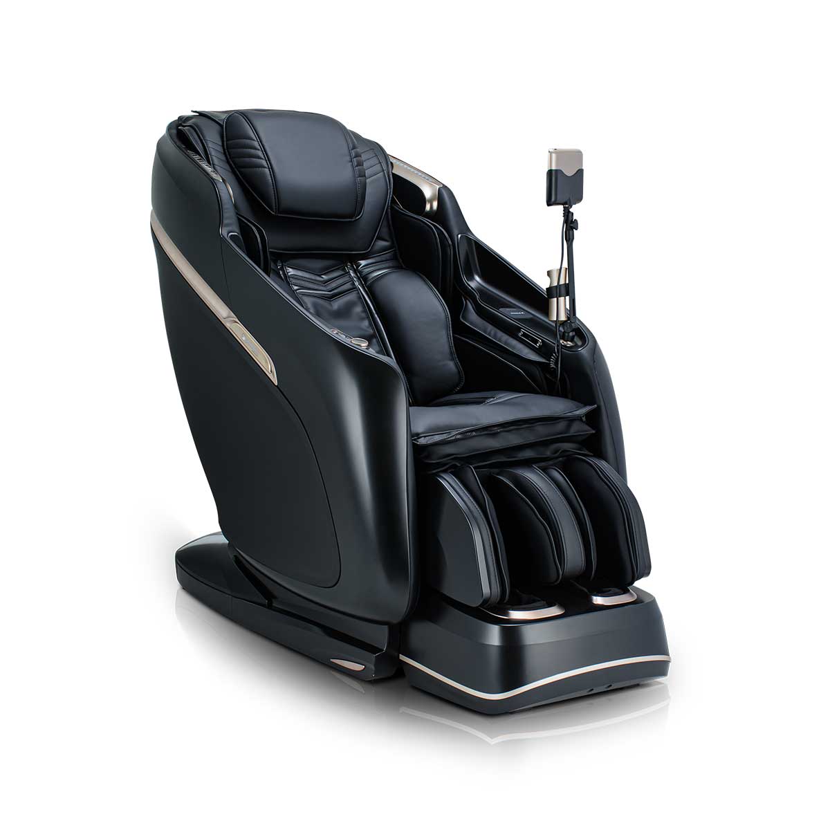 JPMedics KaZe Massage Chair - Black & Burgundy