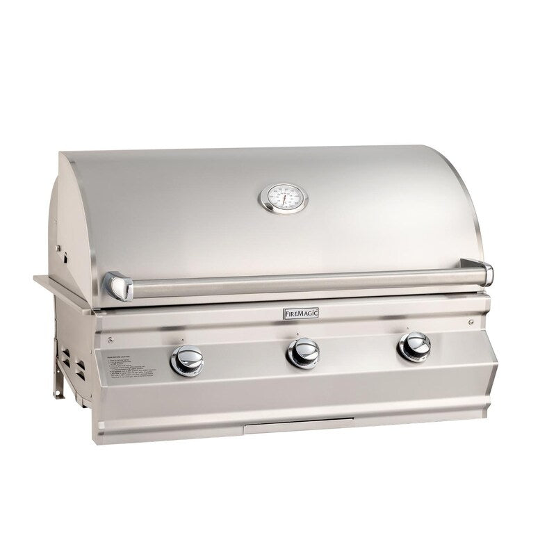 Fire Magic Choice Multi-User CM650I Built-In Gas Grill With Analog Thermometer - CM650I-RT1P