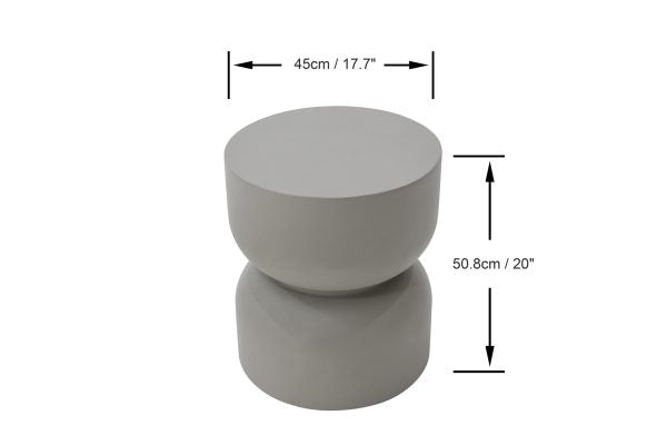 Elementi Living Chronos Side table CHRONOS-SG FEG07-SG