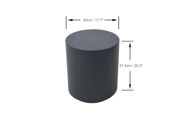 Elementi Living Rome Column Series Side Table ROME-S-SL FEG03-SL