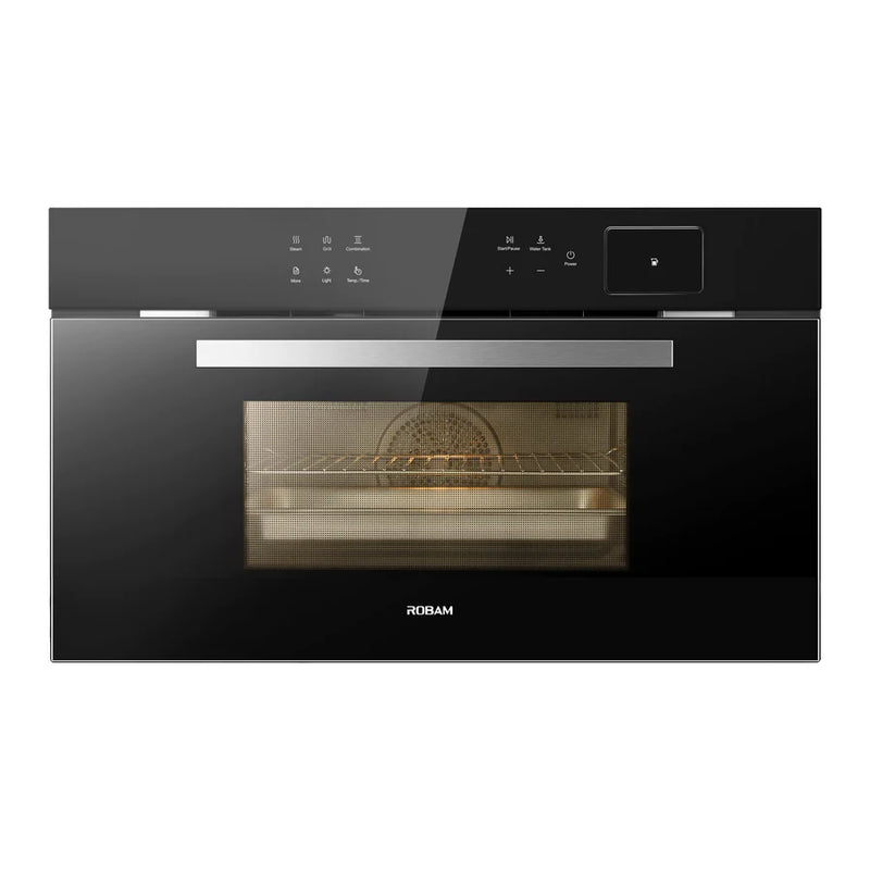 ROBAM 30-Inch Built-In Convection Wall Oven with Air Fry & Steam Cooking in Stainless Steel (CQ762S)