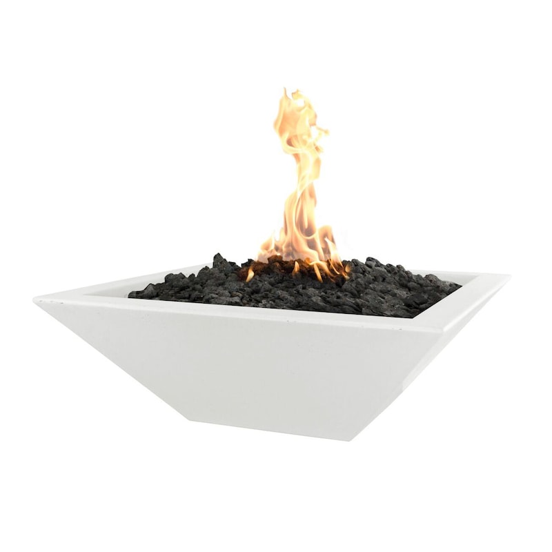 Top Fires by The Outdoor Plus Maya 24-Inch Propane Gas Fire Bowl - Match Light