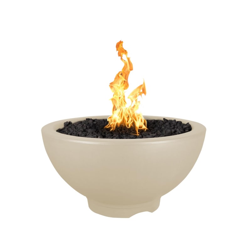 Top Fires by The Outdoor Plus Sonoma 38-Inch Propane Fire Pit - Match Light