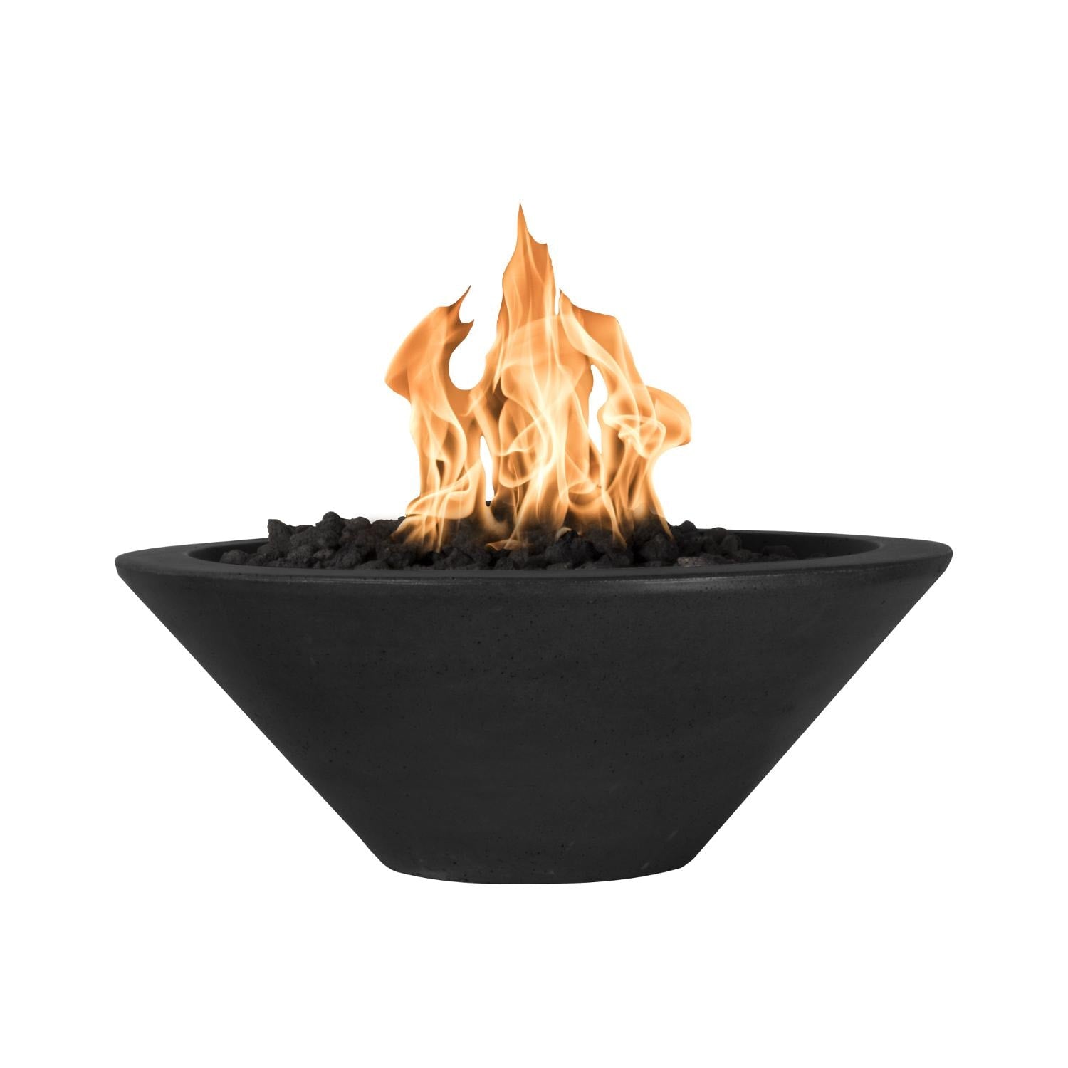 Top Fires by The Outdoor Plus Cazo 24-Inch Natural Gas Fire Bowl - Match Light